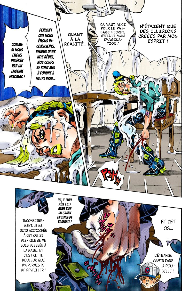 Read JoJo's Bizarre Adventure Part 6 Stone Ocean Official Colored FR Manga Online