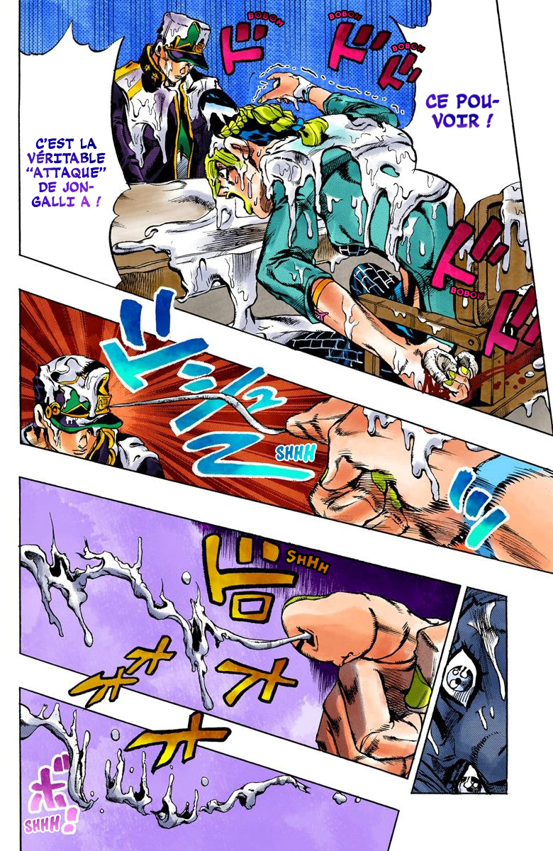 Read JoJo's Bizarre Adventure Part 6 Stone Ocean Official Colored FR Manga Online