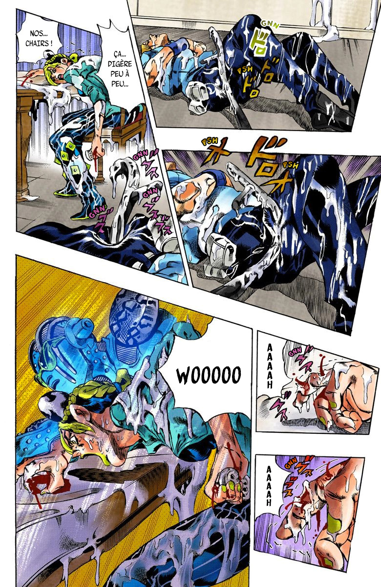 Read JoJo's Bizarre Adventure Part 6 Stone Ocean Official Colored FR Manga Online