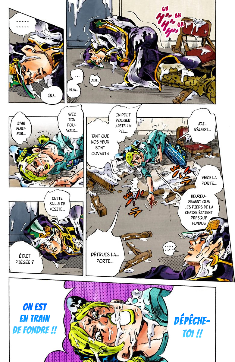 Read JoJo's Bizarre Adventure Part 6 Stone Ocean Official Colored FR Manga Online
