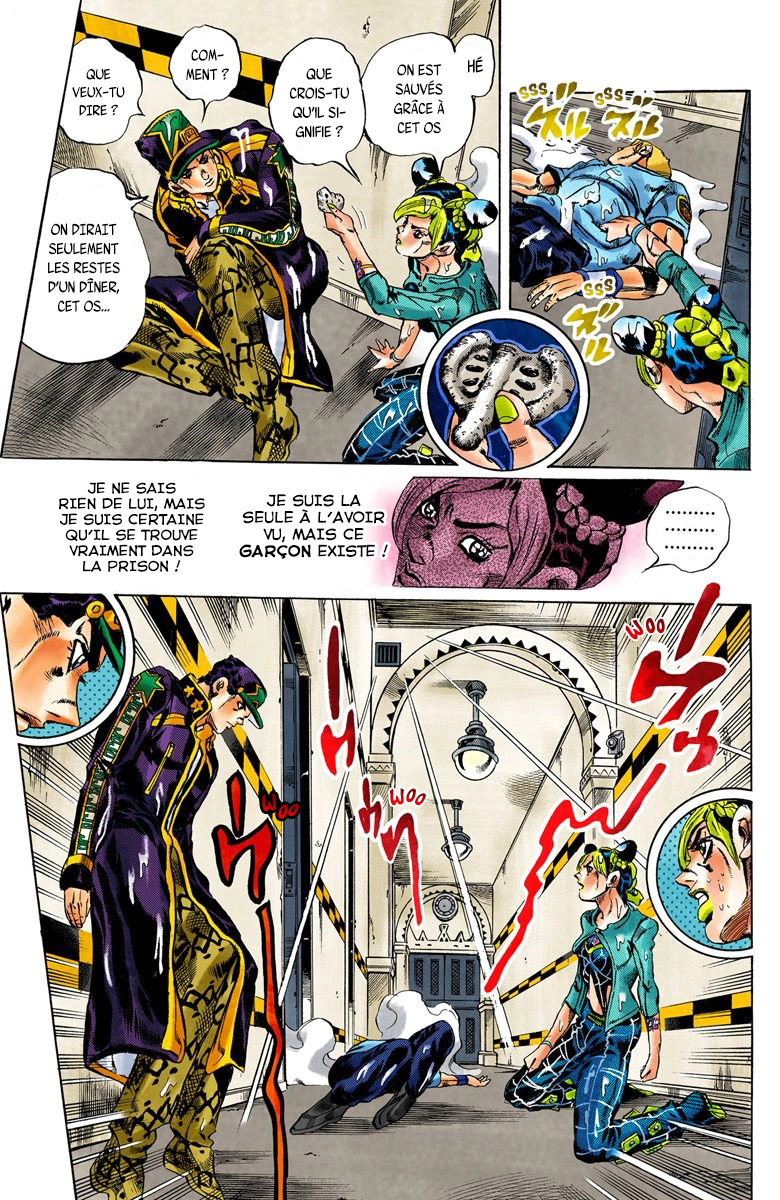 Read JoJo's Bizarre Adventure Part 6 Stone Ocean Official Colored FR Manga Online