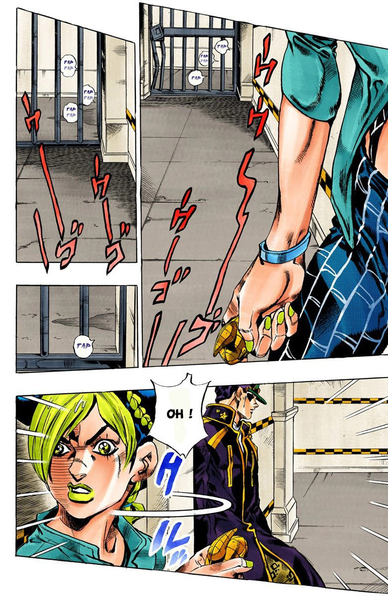 Read JoJo's Bizarre Adventure Part 6 Stone Ocean Official Colored FR Manga Online