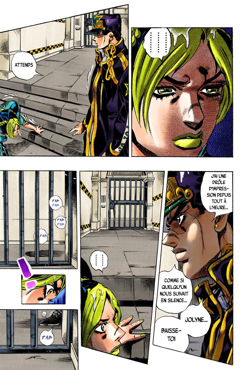 Read JoJo's Bizarre Adventure Part 6 Stone Ocean Official Colored FR Manga Online