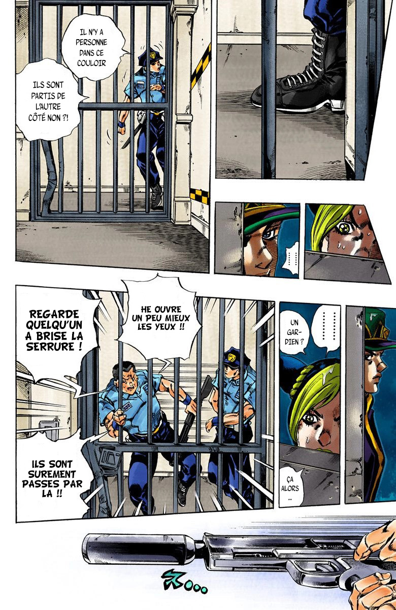 Read JoJo's Bizarre Adventure Part 6 Stone Ocean Official Colored FR Manga Online