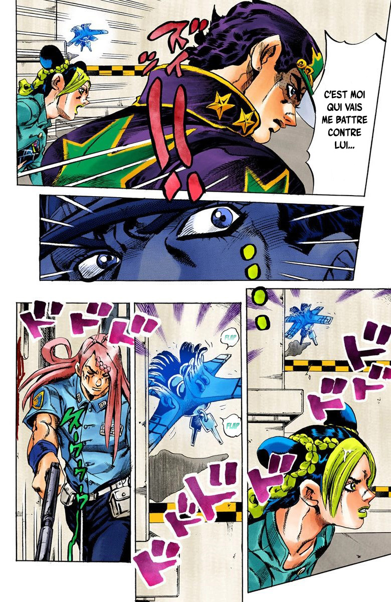 Read JoJo's Bizarre Adventure Part 6 Stone Ocean Official Colored FR Manga Online