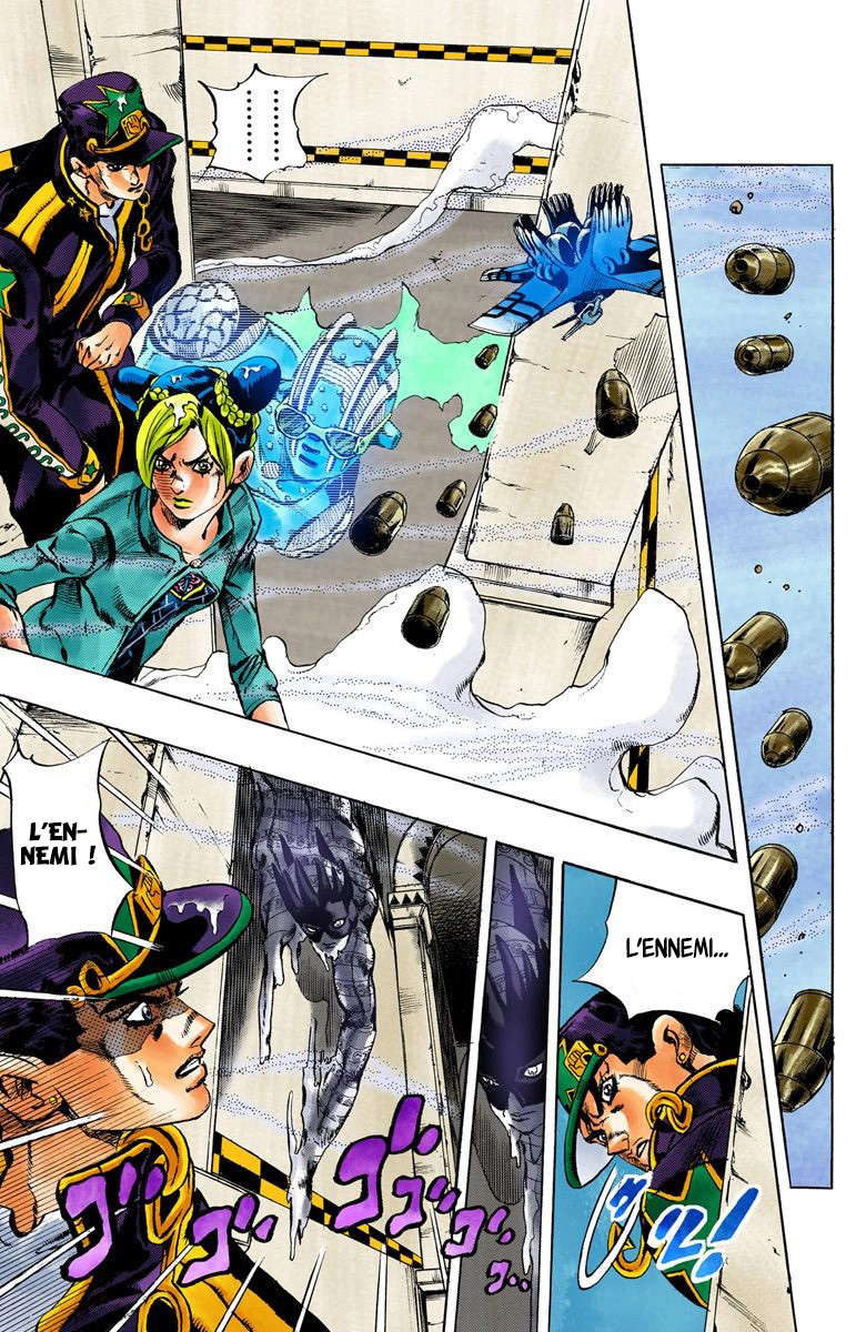Read JoJo's Bizarre Adventure Part 6 Stone Ocean Official Colored FR Manga Online