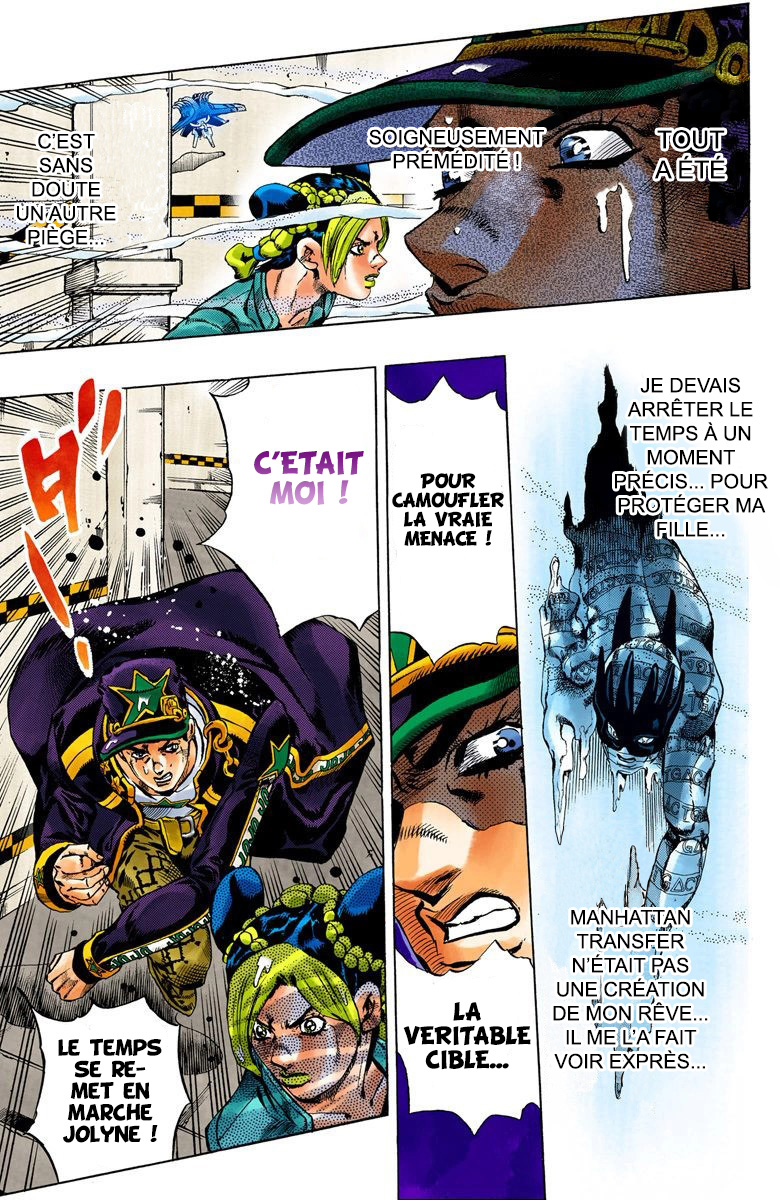 Read JoJo's Bizarre Adventure Part 6 Stone Ocean Official Colored FR Manga Online