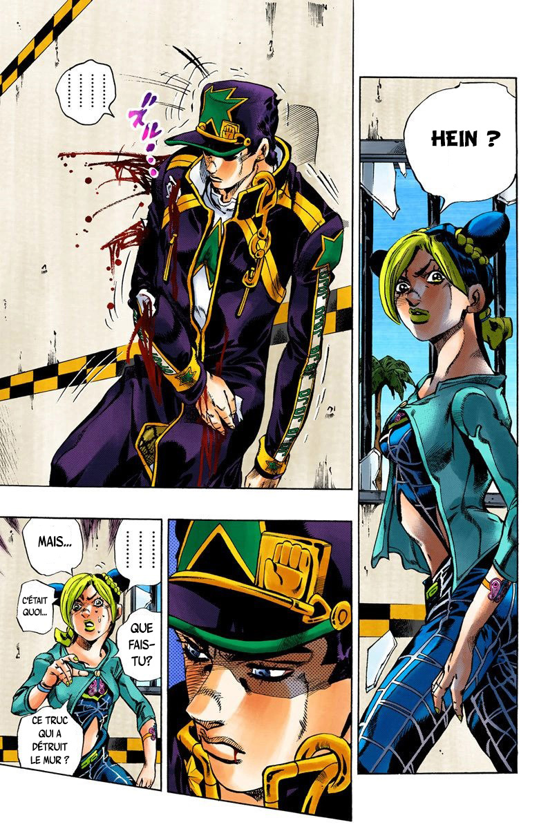 Read JoJo's Bizarre Adventure Part 6 Stone Ocean Official Colored FR Manga Online