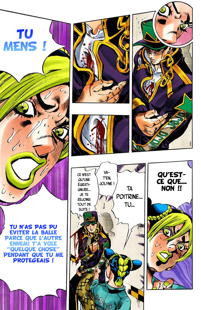 Read JoJo's Bizarre Adventure Part 6 Stone Ocean Official Colored FR Manga Online