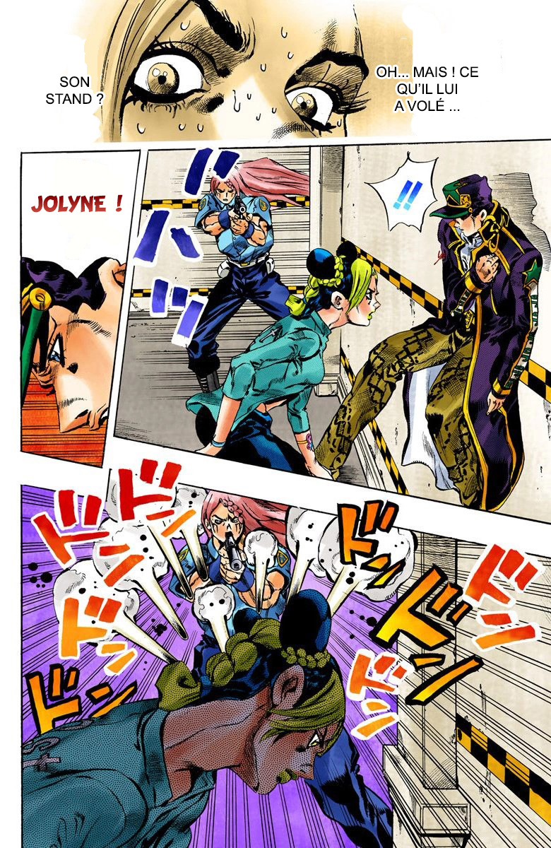 Read JoJo's Bizarre Adventure Part 6 Stone Ocean Official Colored FR Manga Online