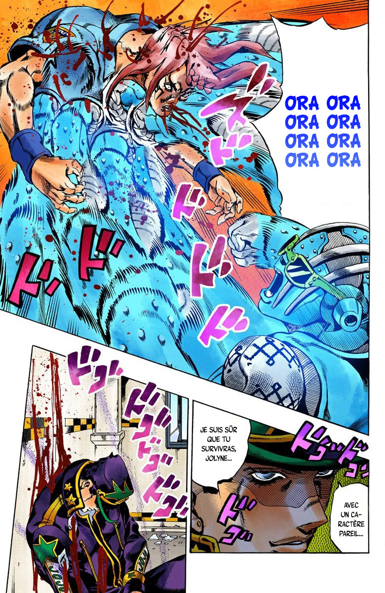 Read JoJo's Bizarre Adventure Part 6 Stone Ocean Official Colored FR Manga Online