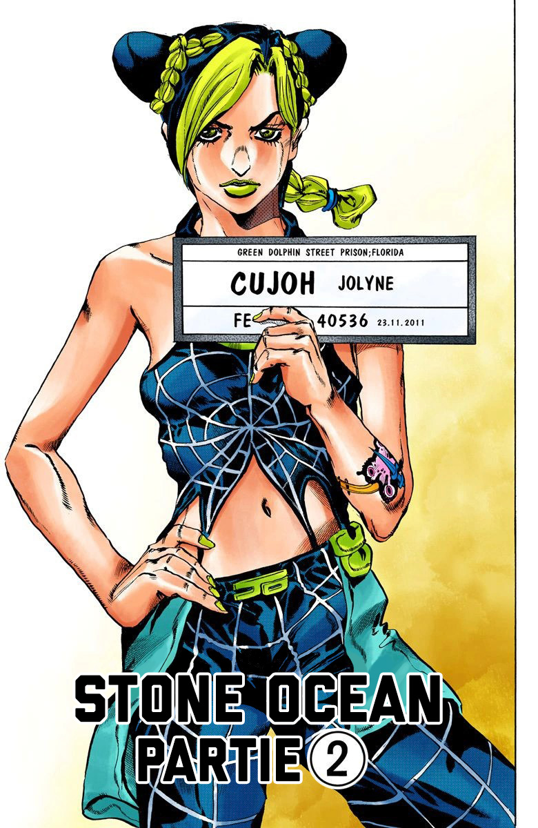 Read JoJo's Bizarre Adventure Part 6 Stone Ocean Official Colored FR Manga Online