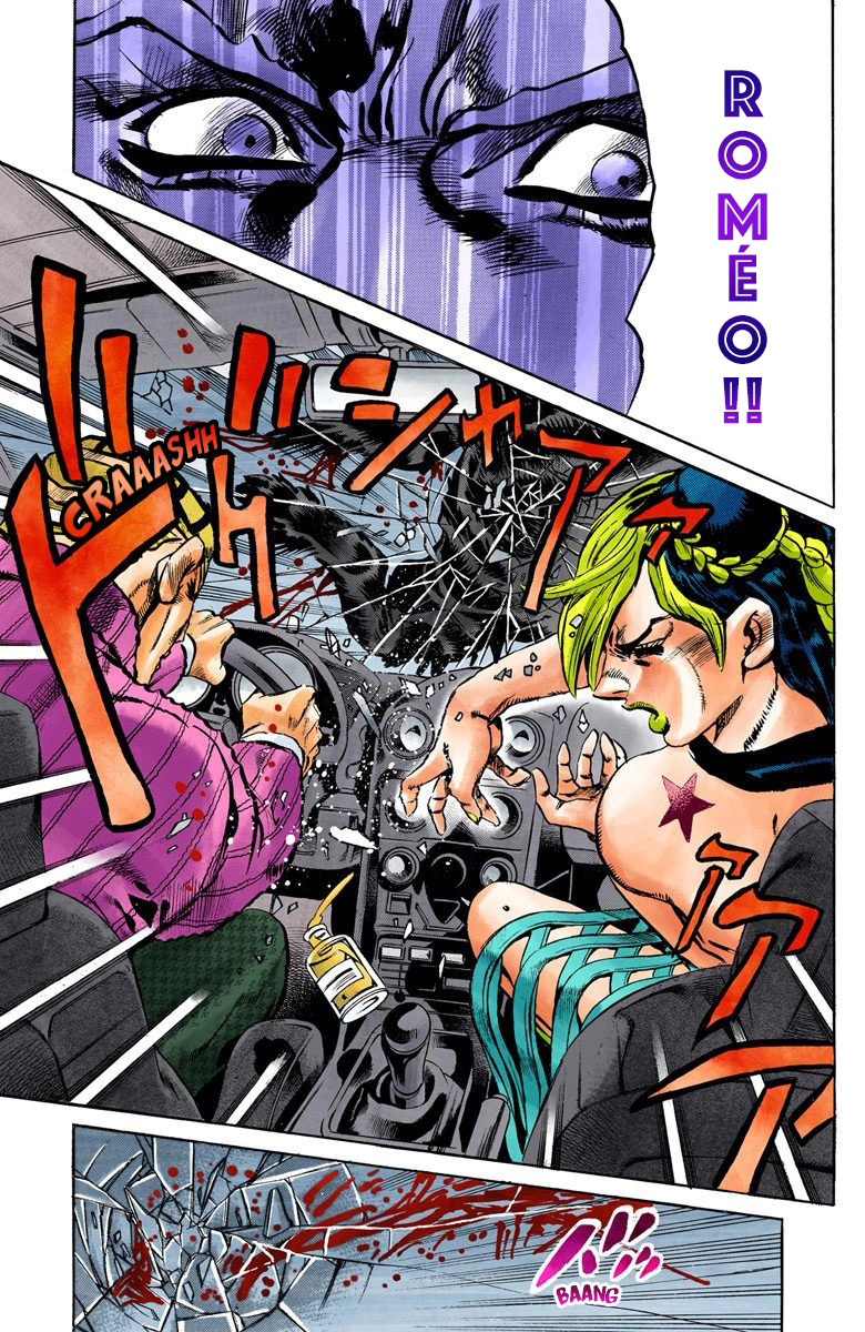 Read JoJo's Bizarre Adventure Part 6 Stone Ocean Official Colored FR Manga Online