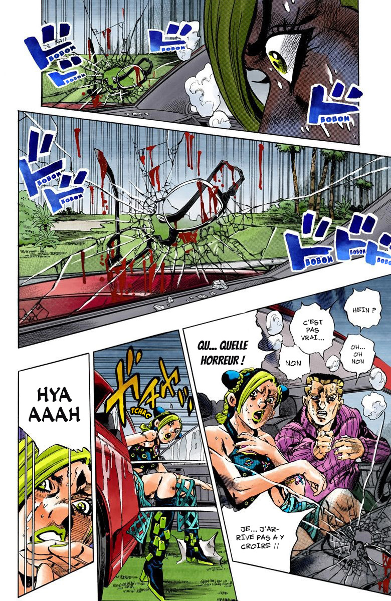 Read JoJo's Bizarre Adventure Part 6 Stone Ocean Official Colored FR Manga Online