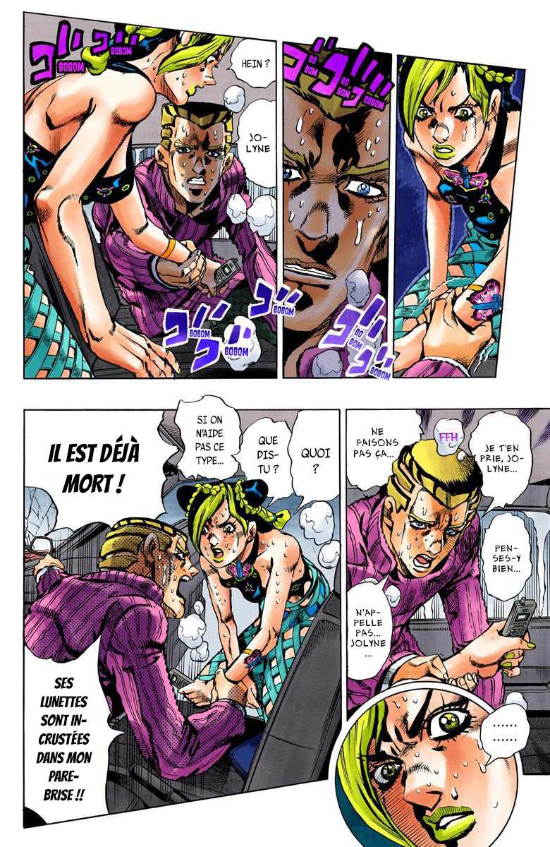 Read JoJo's Bizarre Adventure Part 6 Stone Ocean Official Colored FR Manga Online