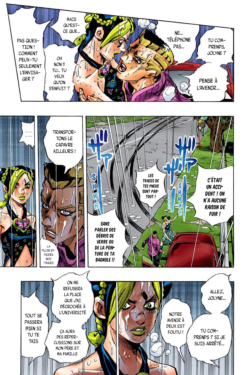 Read JoJo's Bizarre Adventure Part 6 Stone Ocean Official Colored FR Manga Online