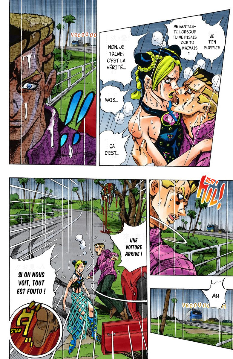 Read JoJo's Bizarre Adventure Part 6 Stone Ocean Official Colored FR Manga Online