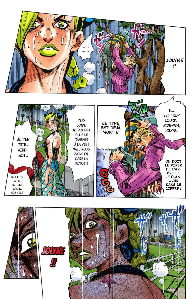 Read JoJo's Bizarre Adventure Part 6 Stone Ocean Official Colored FR Manga Online