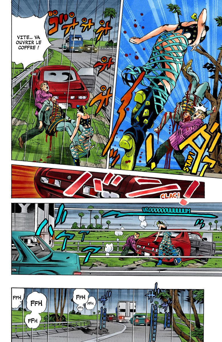 Read JoJo's Bizarre Adventure Part 6 Stone Ocean Official Colored FR Manga Online