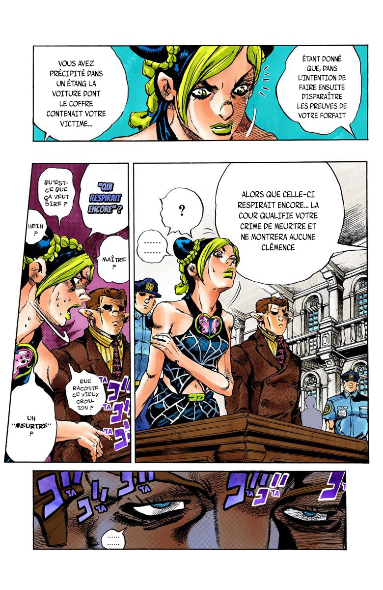 Read JoJo's Bizarre Adventure Part 6 Stone Ocean Official Colored FR Manga Online