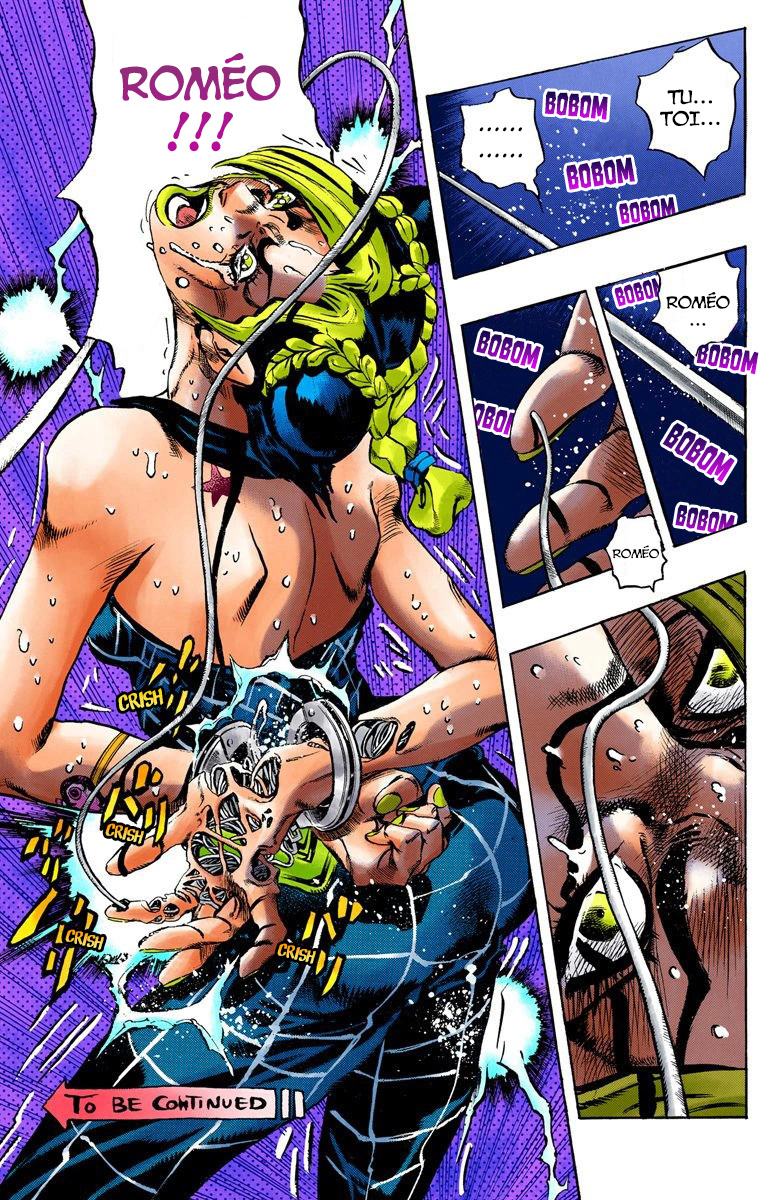 Read JoJo's Bizarre Adventure Part 6 Stone Ocean Official Colored FR Manga Online
