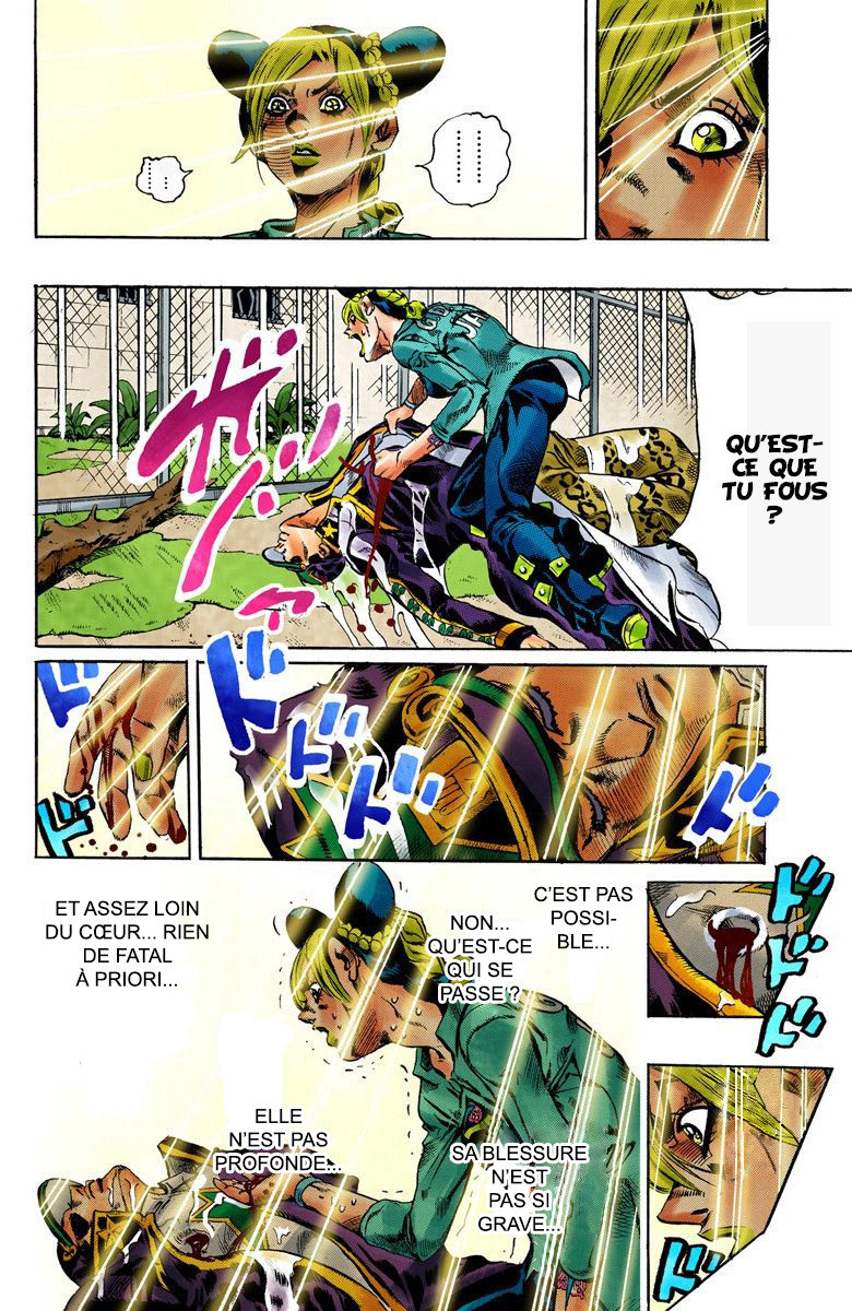 Read JoJo's Bizarre Adventure Part 6 Stone Ocean Official Colored FR Manga Online