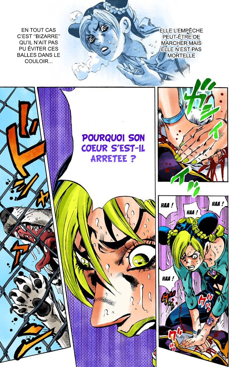 Read JoJo's Bizarre Adventure Part 6 Stone Ocean Official Colored FR Manga Online