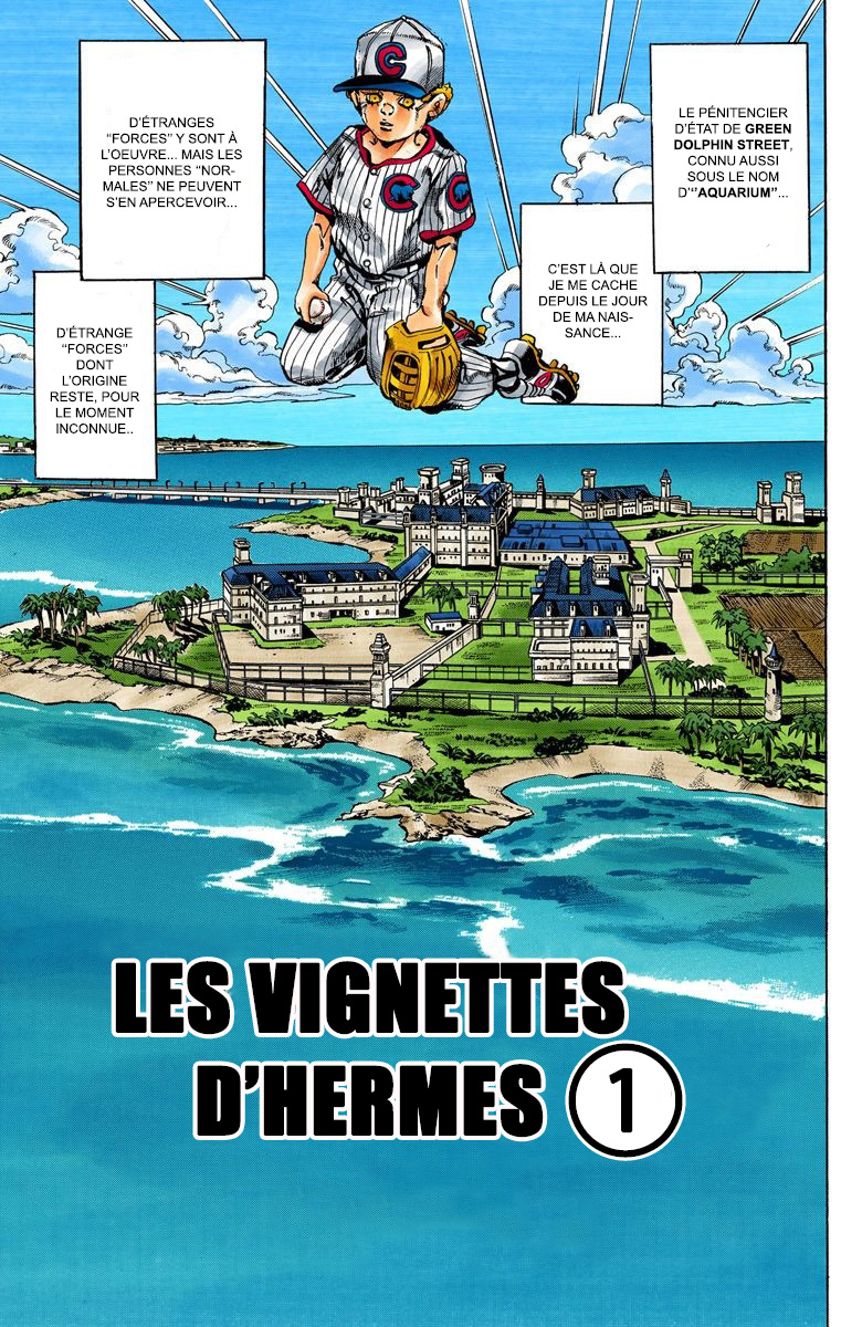 Read JoJo's Bizarre Adventure Part 6 Stone Ocean Official Colored FR Manga Online