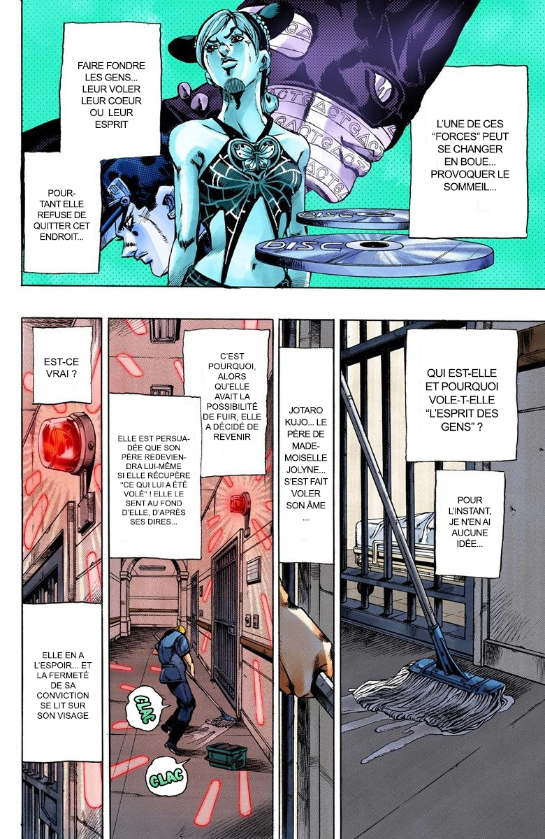 Read JoJo's Bizarre Adventure Part 6 Stone Ocean Official Colored FR Manga Online