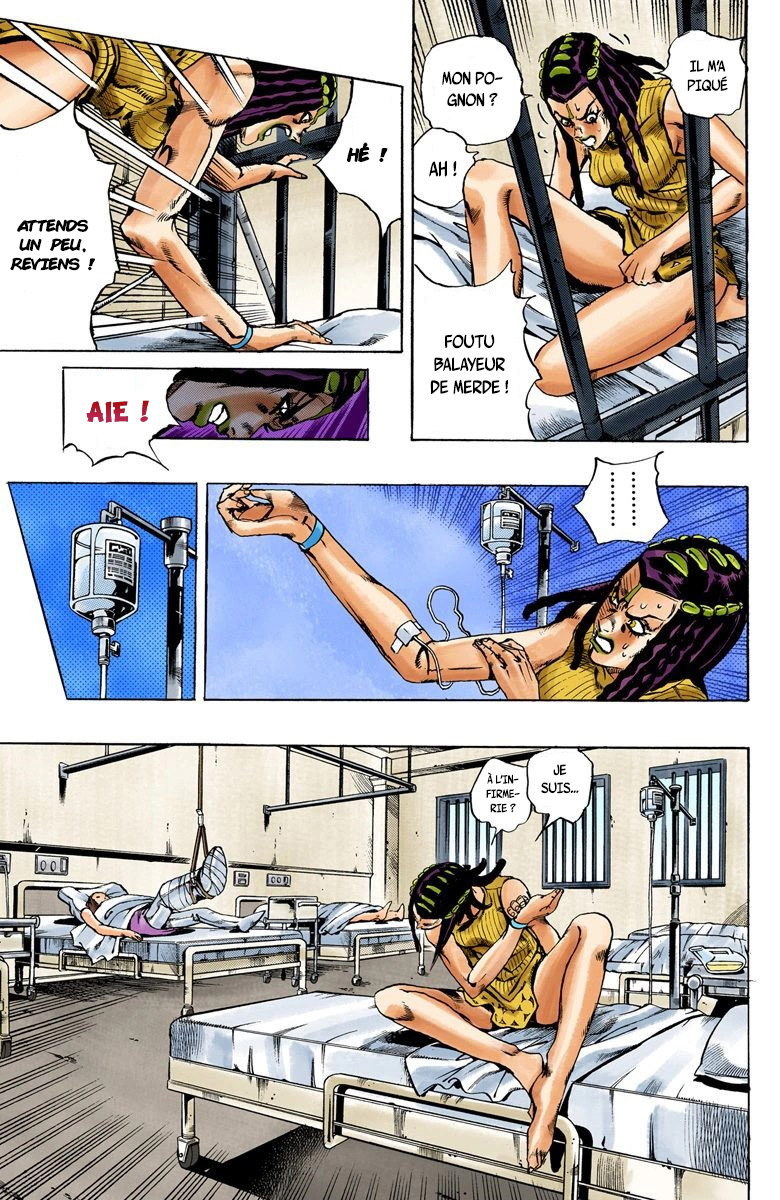 Read JoJo's Bizarre Adventure Part 6 Stone Ocean Official Colored FR Manga Online