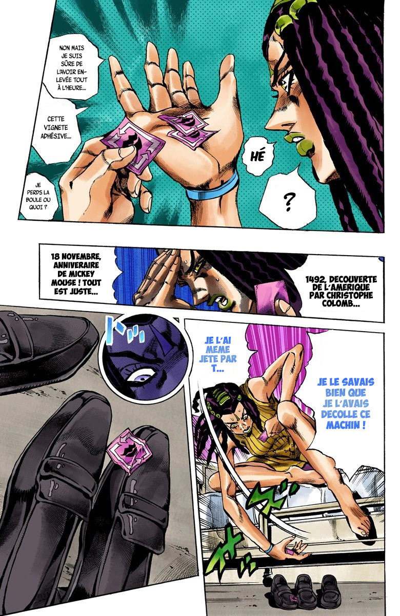 Read JoJo's Bizarre Adventure Part 6 Stone Ocean Official Colored FR Manga Online