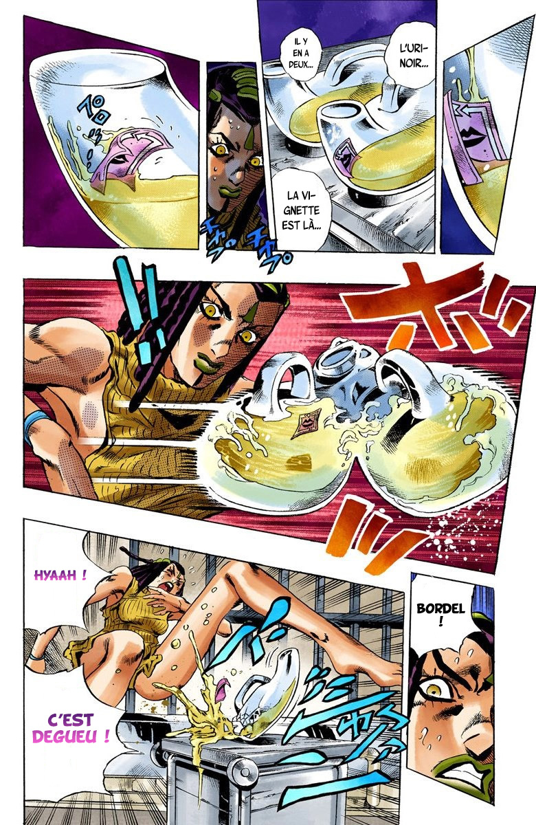 Read JoJo's Bizarre Adventure Part 6 Stone Ocean Official Colored FR Manga Online