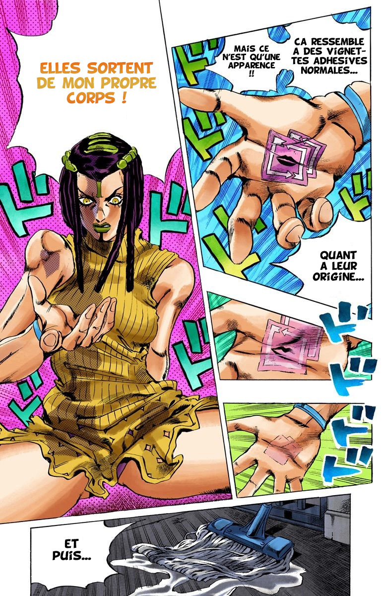 Read JoJo's Bizarre Adventure Part 6 Stone Ocean Official Colored FR Manga Online