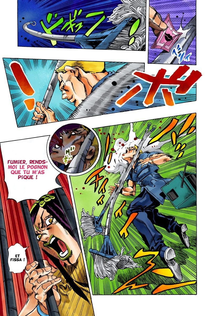 Read JoJo's Bizarre Adventure Part 6 Stone Ocean Official Colored FR Manga Online