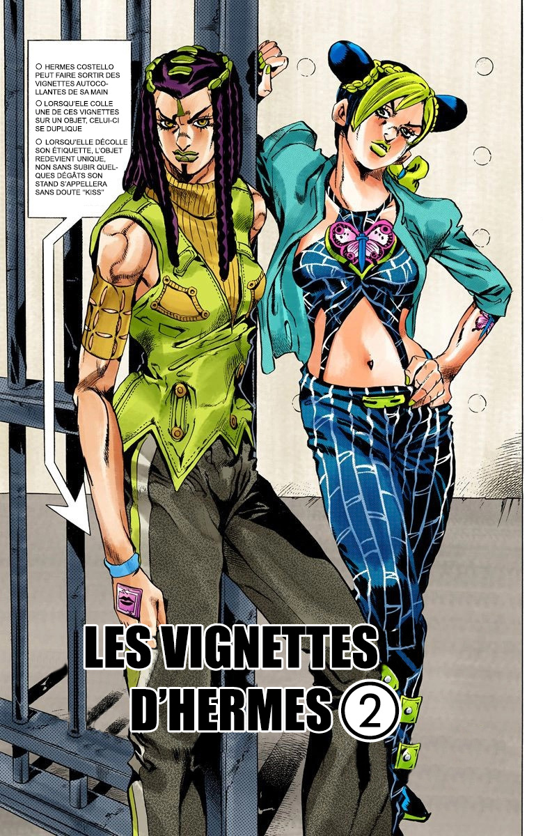 Read JoJo's Bizarre Adventure Part 6 Stone Ocean Official Colored FR Manga Online