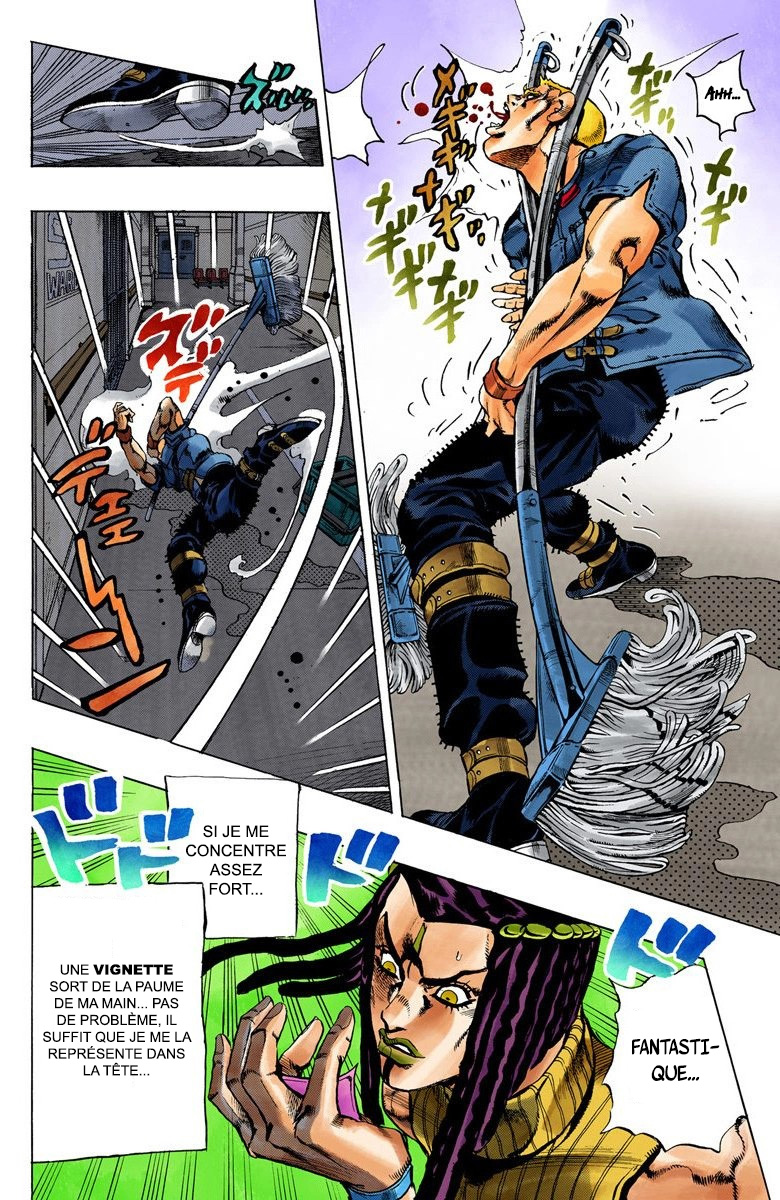 Read JoJo's Bizarre Adventure Part 6 Stone Ocean Official Colored FR Manga Online