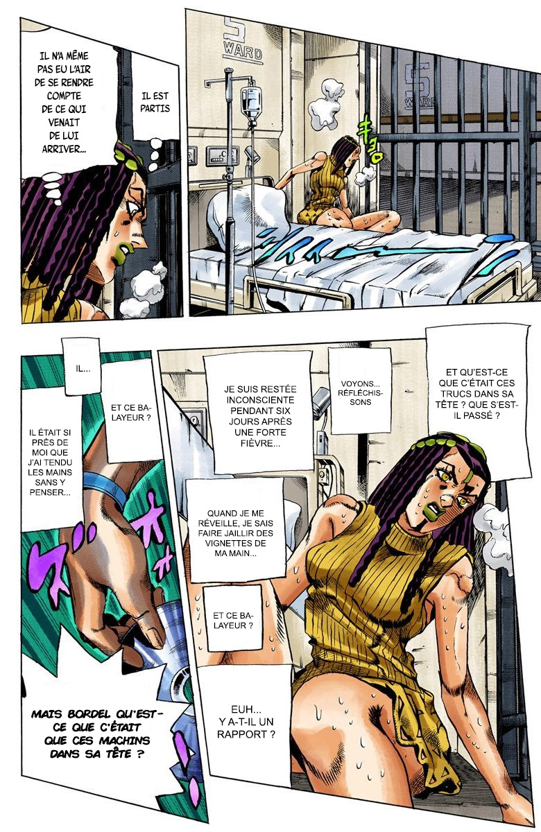 Read JoJo's Bizarre Adventure Part 6 Stone Ocean Official Colored FR Manga Online