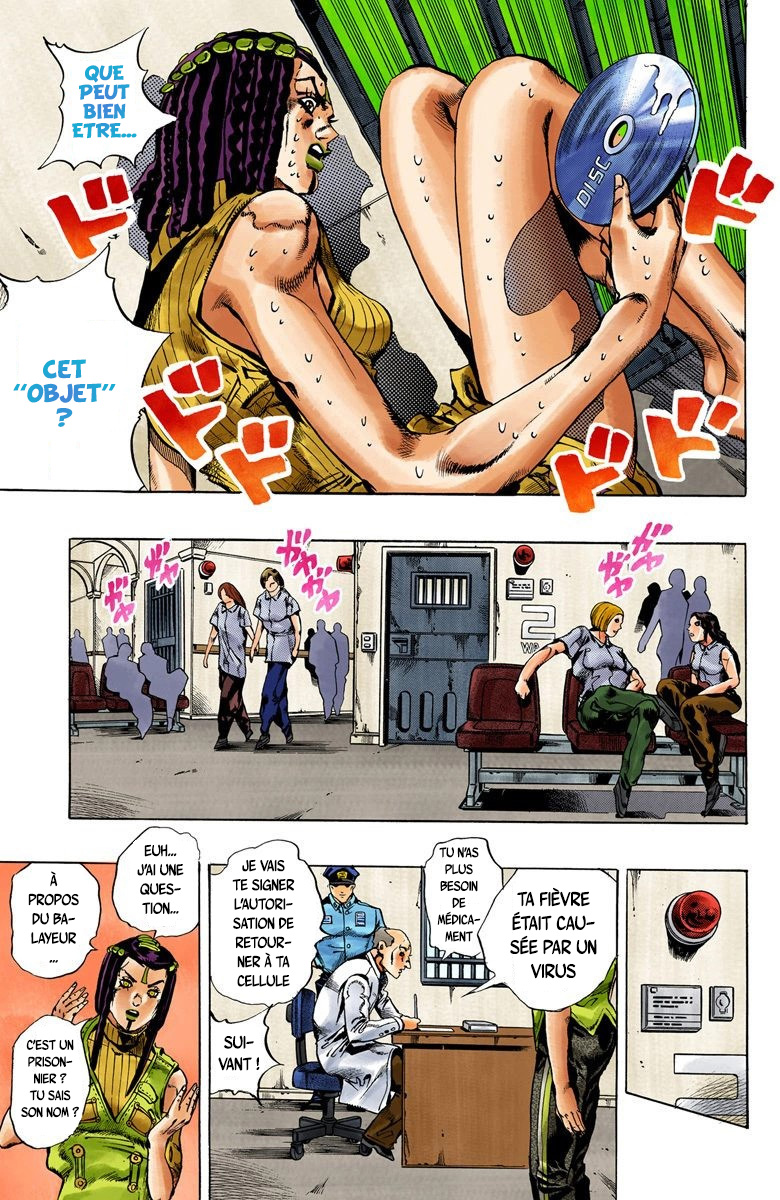 Read JoJo's Bizarre Adventure Part 6 Stone Ocean Official Colored FR Manga Online