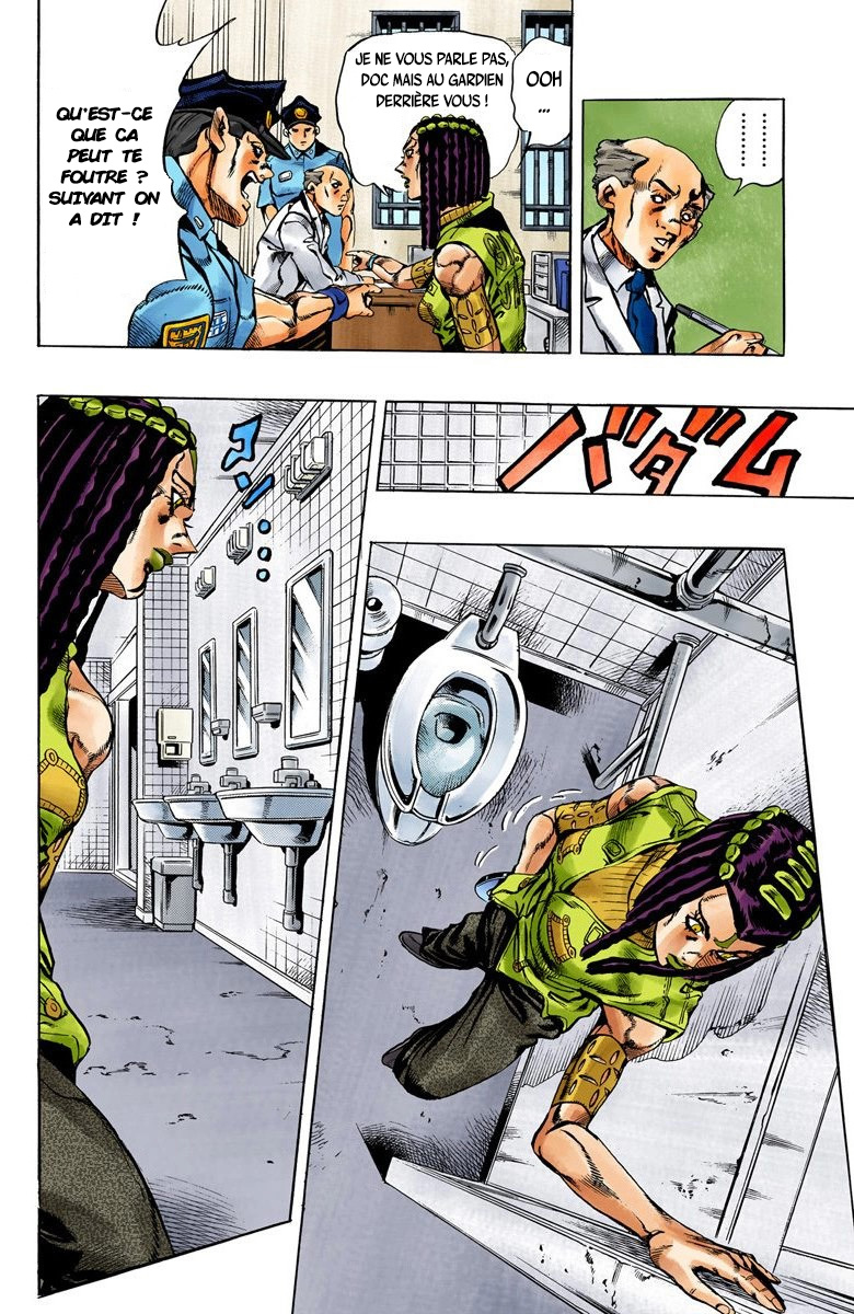 Read JoJo's Bizarre Adventure Part 6 Stone Ocean Official Colored FR Manga Online