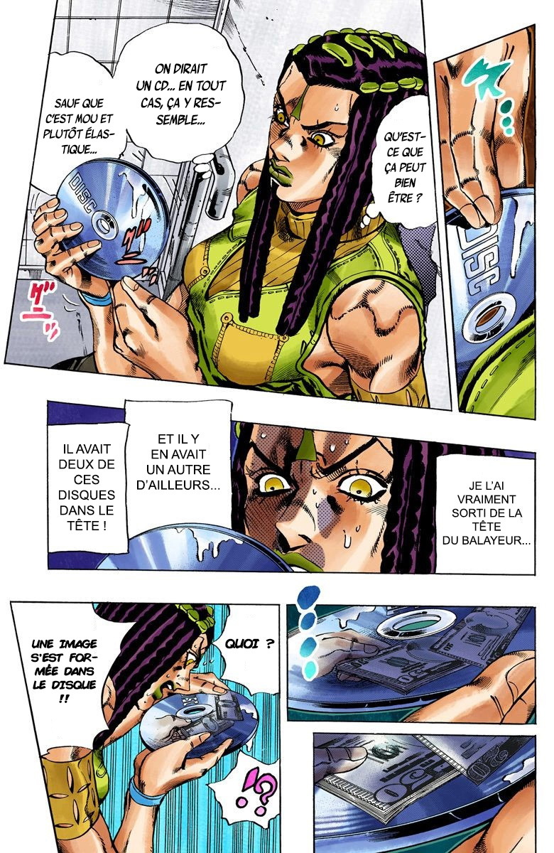 Read JoJo's Bizarre Adventure Part 6 Stone Ocean Official Colored FR Manga Online