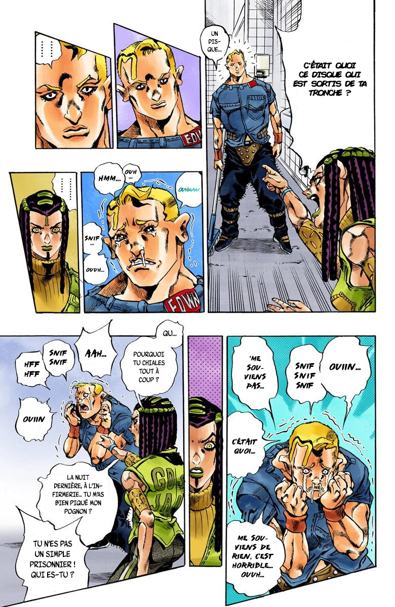 Read JoJo's Bizarre Adventure Part 6 Stone Ocean Official Colored FR Manga Online