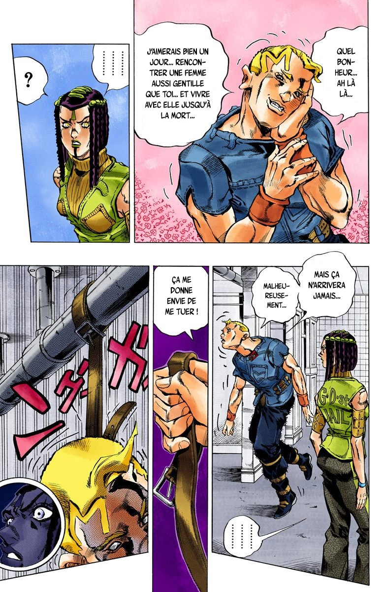 Read JoJo's Bizarre Adventure Part 6 Stone Ocean Official Colored FR Manga Online