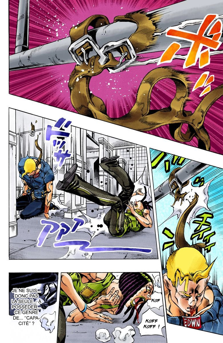 Read JoJo's Bizarre Adventure Part 6 Stone Ocean Official Colored FR Manga Online