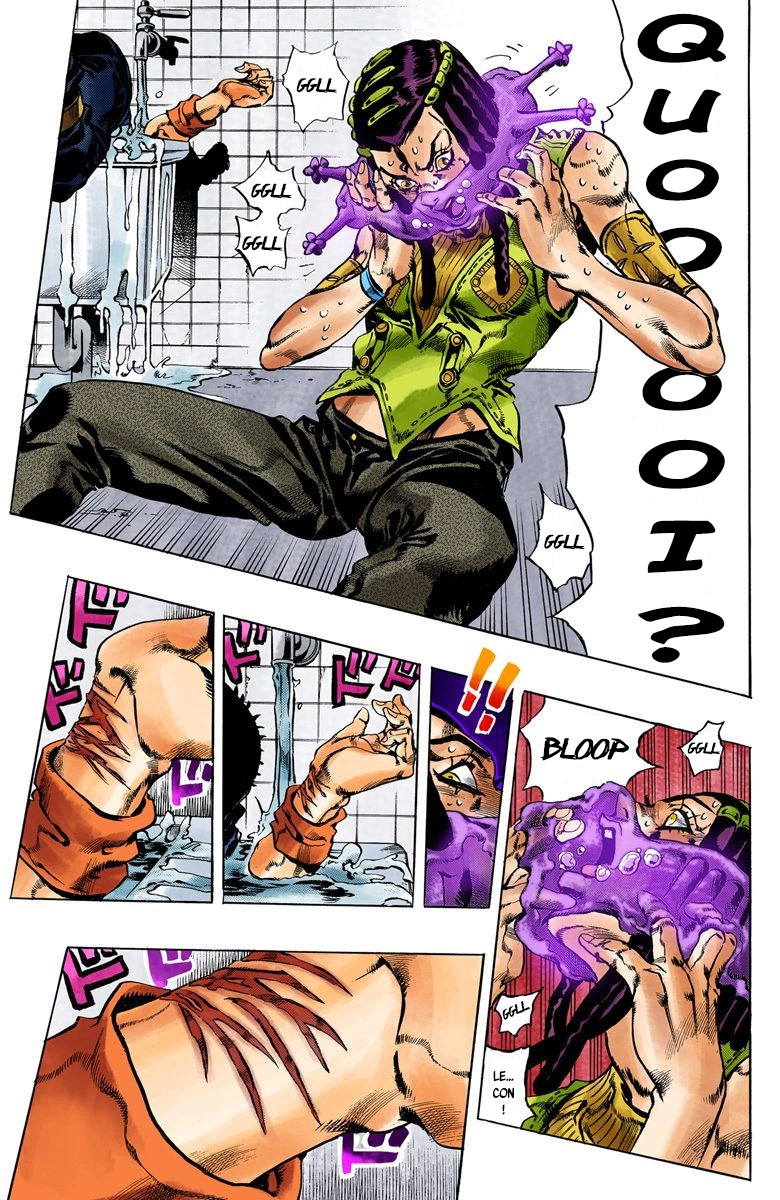 Read JoJo's Bizarre Adventure Part 6 Stone Ocean Official Colored FR Manga Online