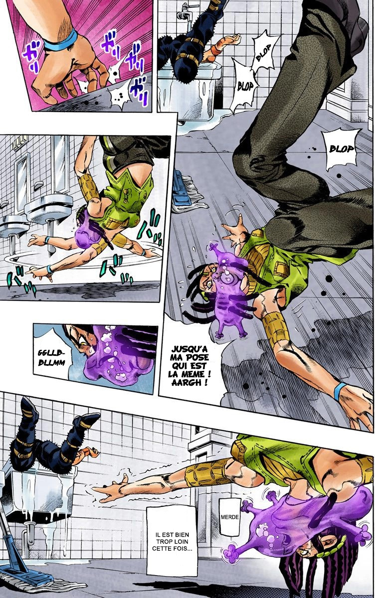 Read JoJo's Bizarre Adventure Part 6 Stone Ocean Official Colored FR Manga Online