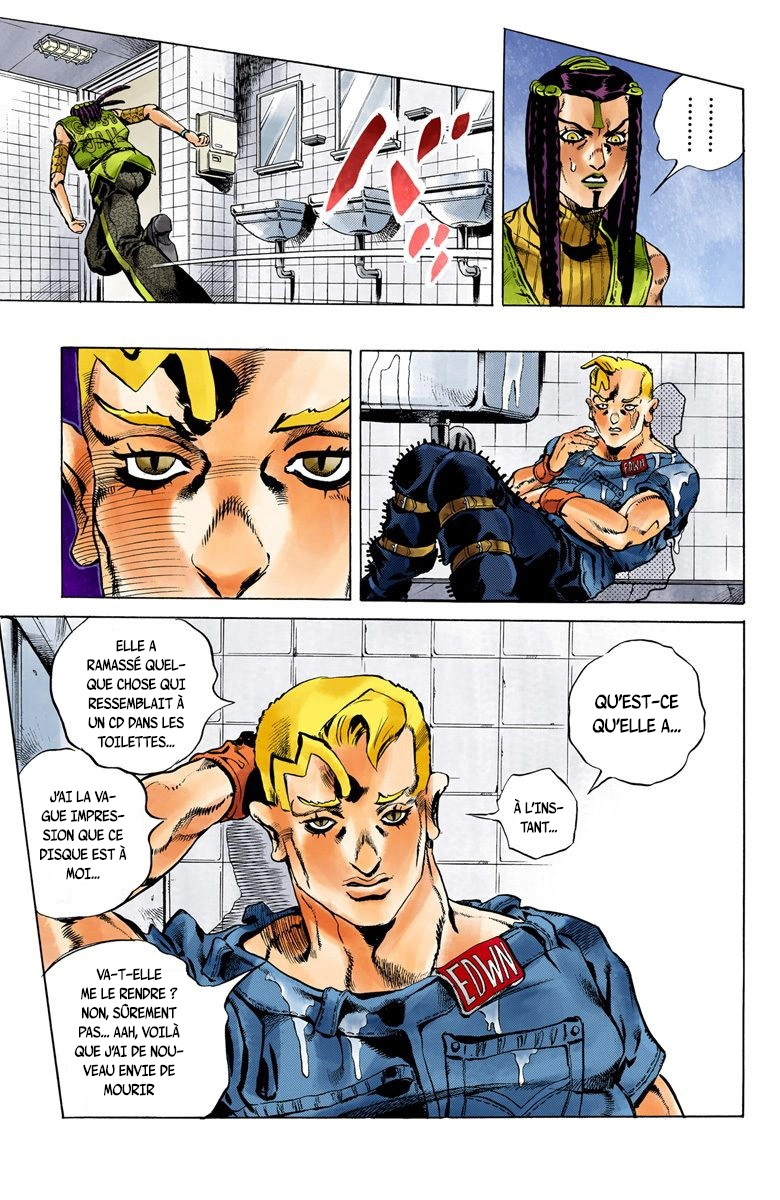 Read JoJo's Bizarre Adventure Part 6 Stone Ocean Official Colored FR Manga Online