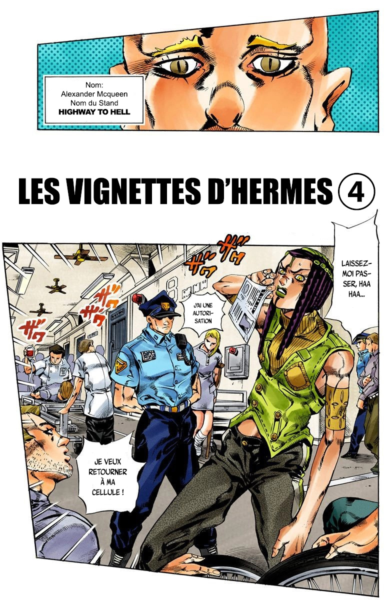 Read JoJo's Bizarre Adventure Part 6 Stone Ocean Official Colored FR Manga Online