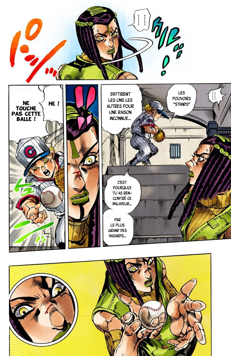 Read JoJo's Bizarre Adventure Part 6 Stone Ocean Official Colored FR Manga Online