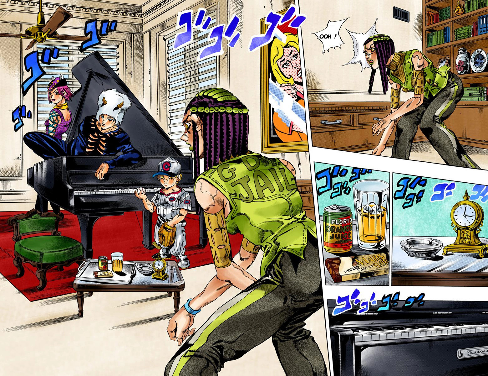 Read JoJo's Bizarre Adventure Part 6 Stone Ocean Official Colored FR Manga Online