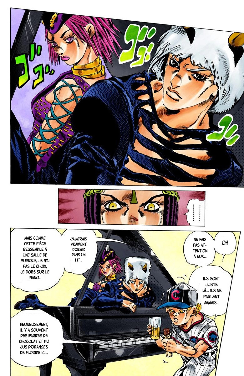Read JoJo's Bizarre Adventure Part 6 Stone Ocean Official Colored FR Manga Online